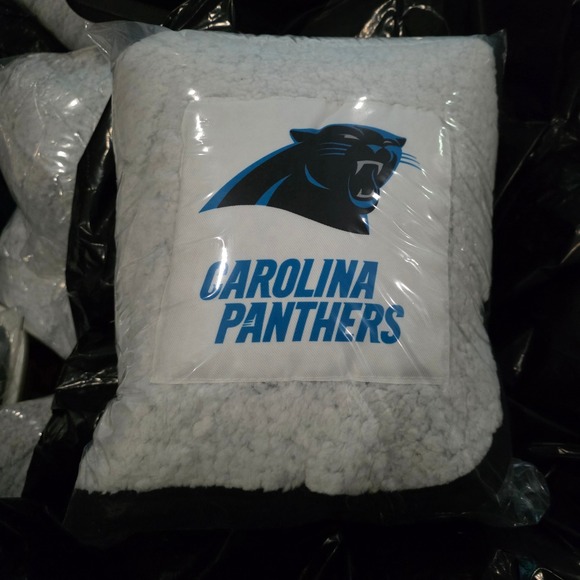 Northwest Other - NFL Carolina Panthers Sherpa Fleece Throw Blanket 50x60 Soft Cozy New Northwest